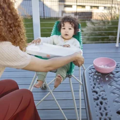 Chaise haute pliable et portable pour enfant