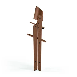 Chaise haute pliante évolutive click & fold all natural dark