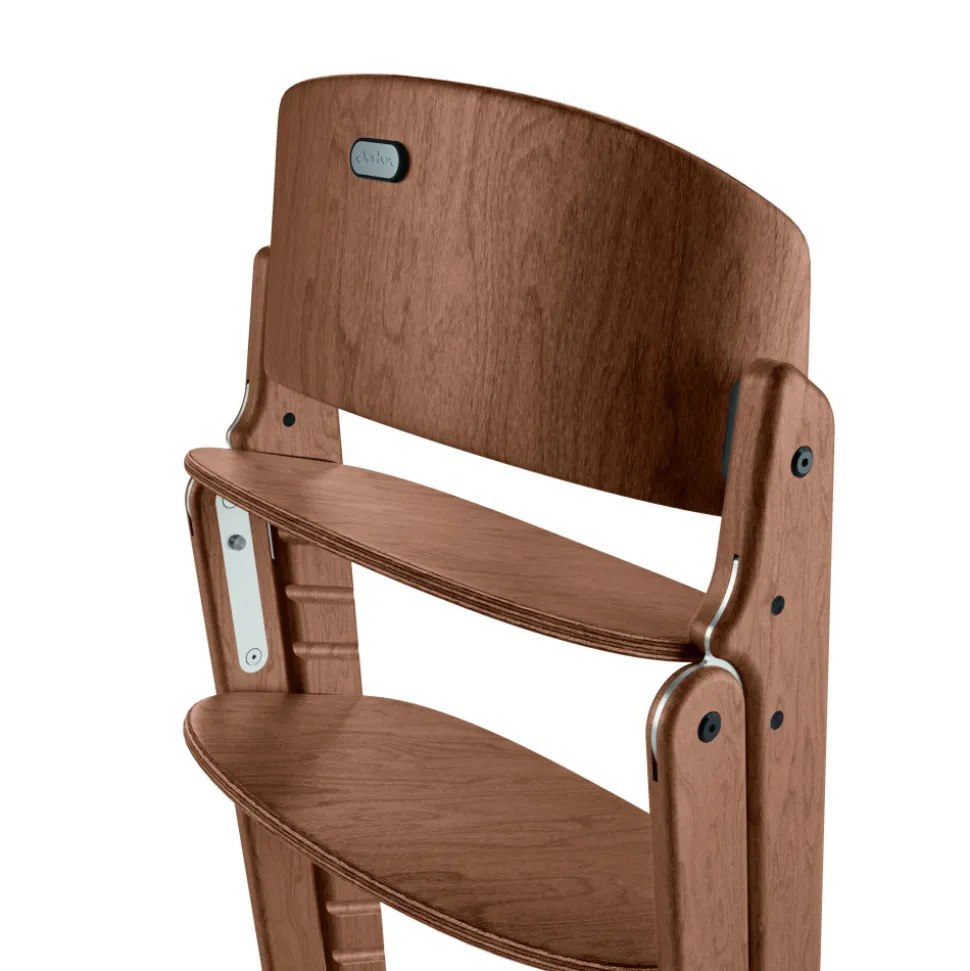 Chaise haute pliante évolutive click & fold all natural dark