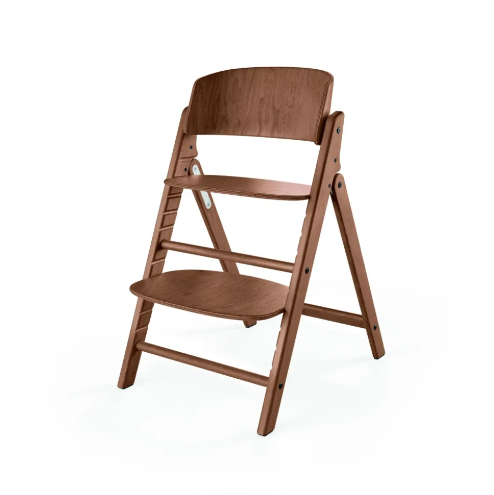 Chaise haute pliante évolutive click & fold all natural dark