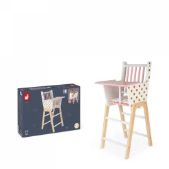 Chaise haute poupée candy chic