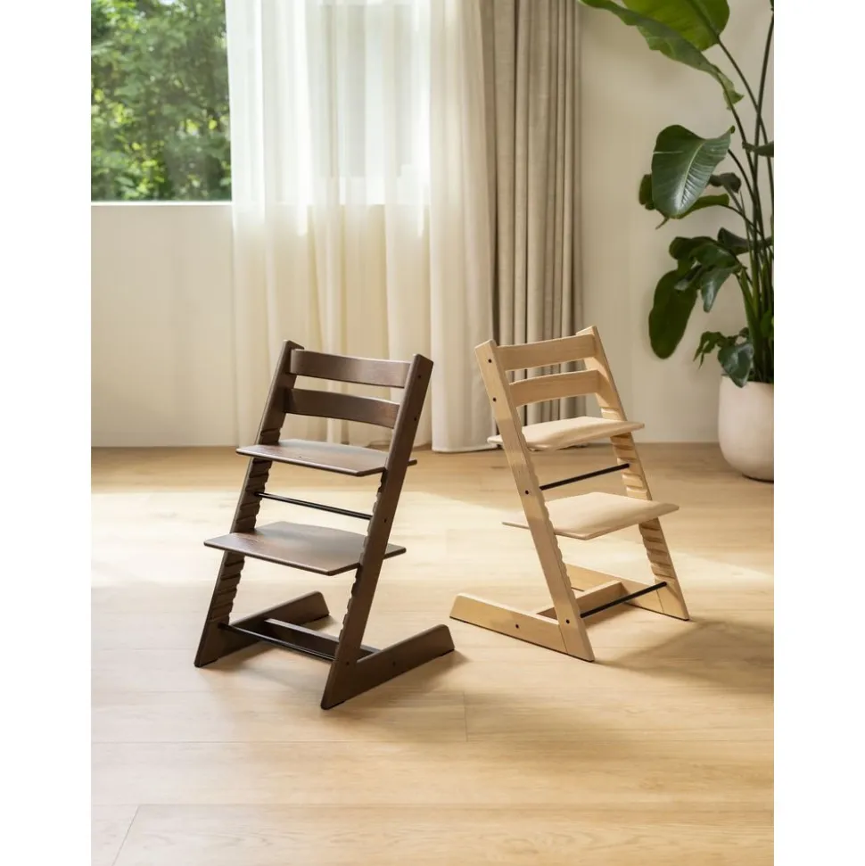 Chaise haute tripp trapp chêne warm brown