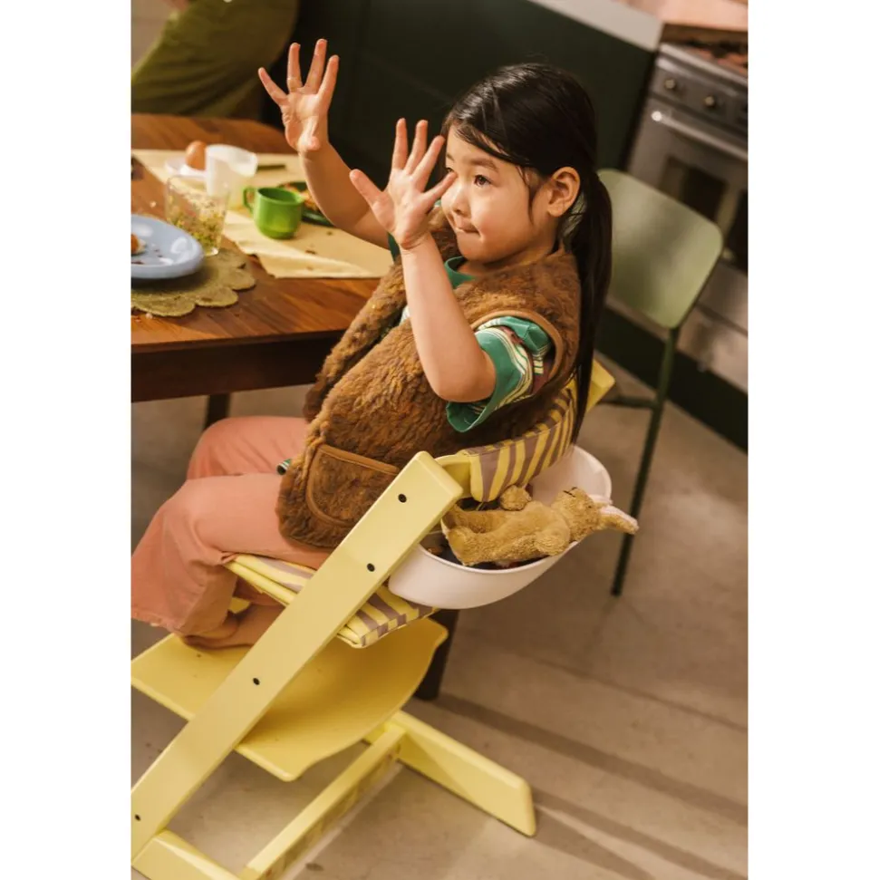 Chaise haute tripp trapp lemon yellow