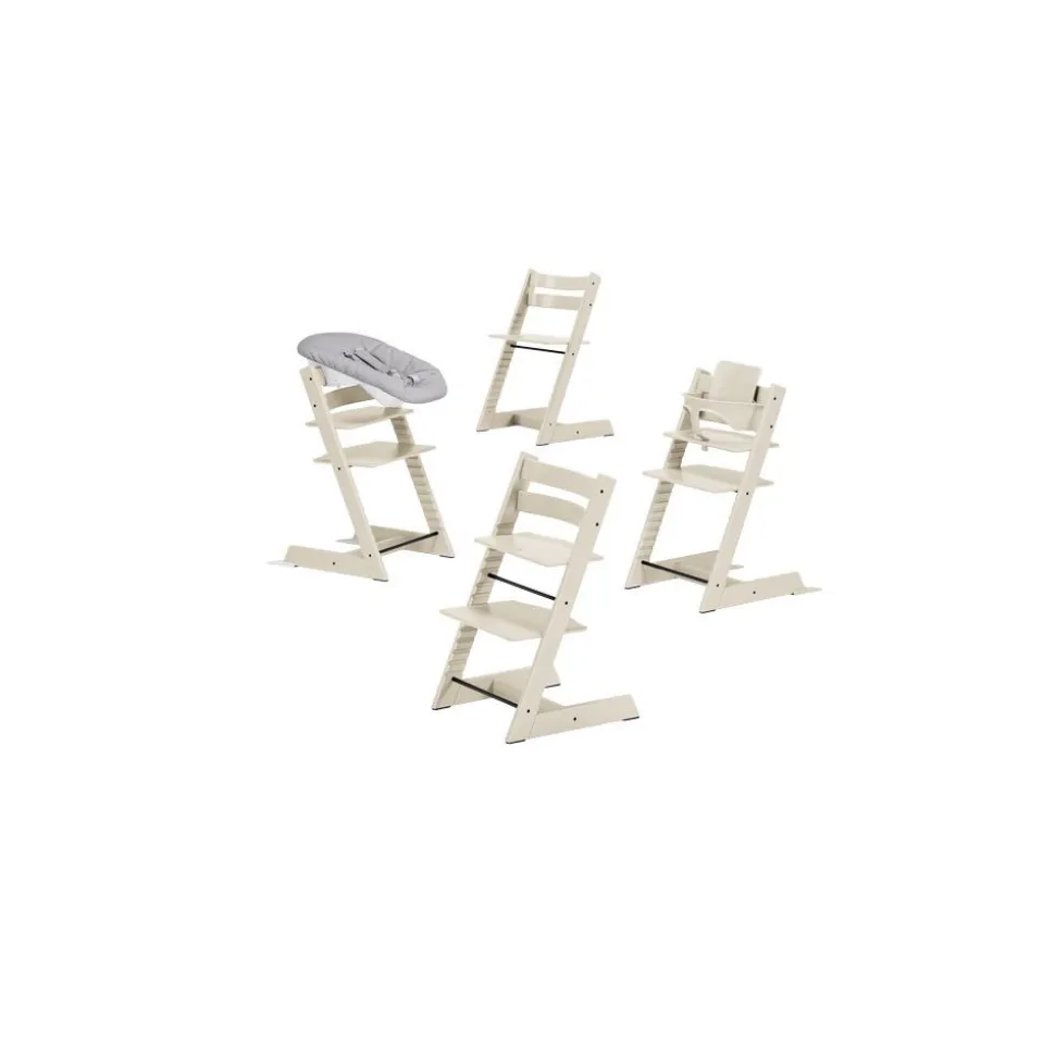 Chaise haute tripp trapp vanilla white
