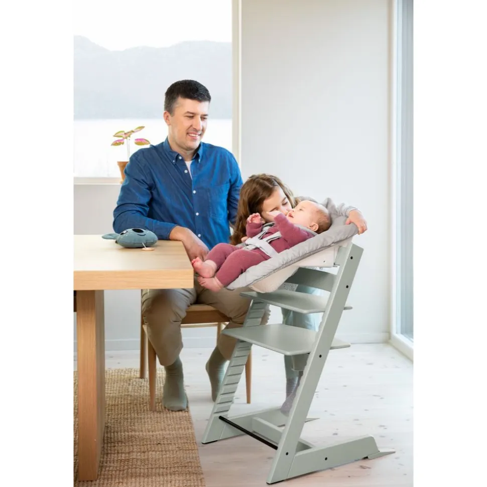 Chaise haute tripp trapp vert glacier