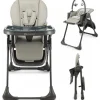Chaise haute tummie gris