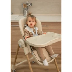 Chaise haute tummy gris