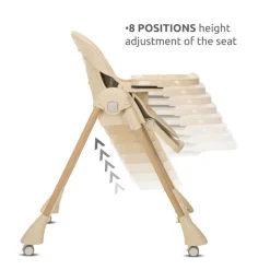 Chaise haute tummy vert