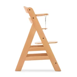 Chaise haute évolutive alpha naturel + newborn set pre grey