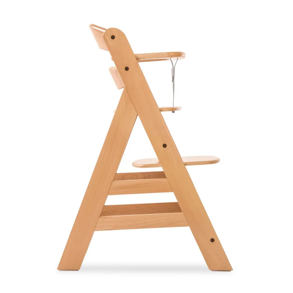 Chaise haute évolutive alpha naturel + newborn set pre grey