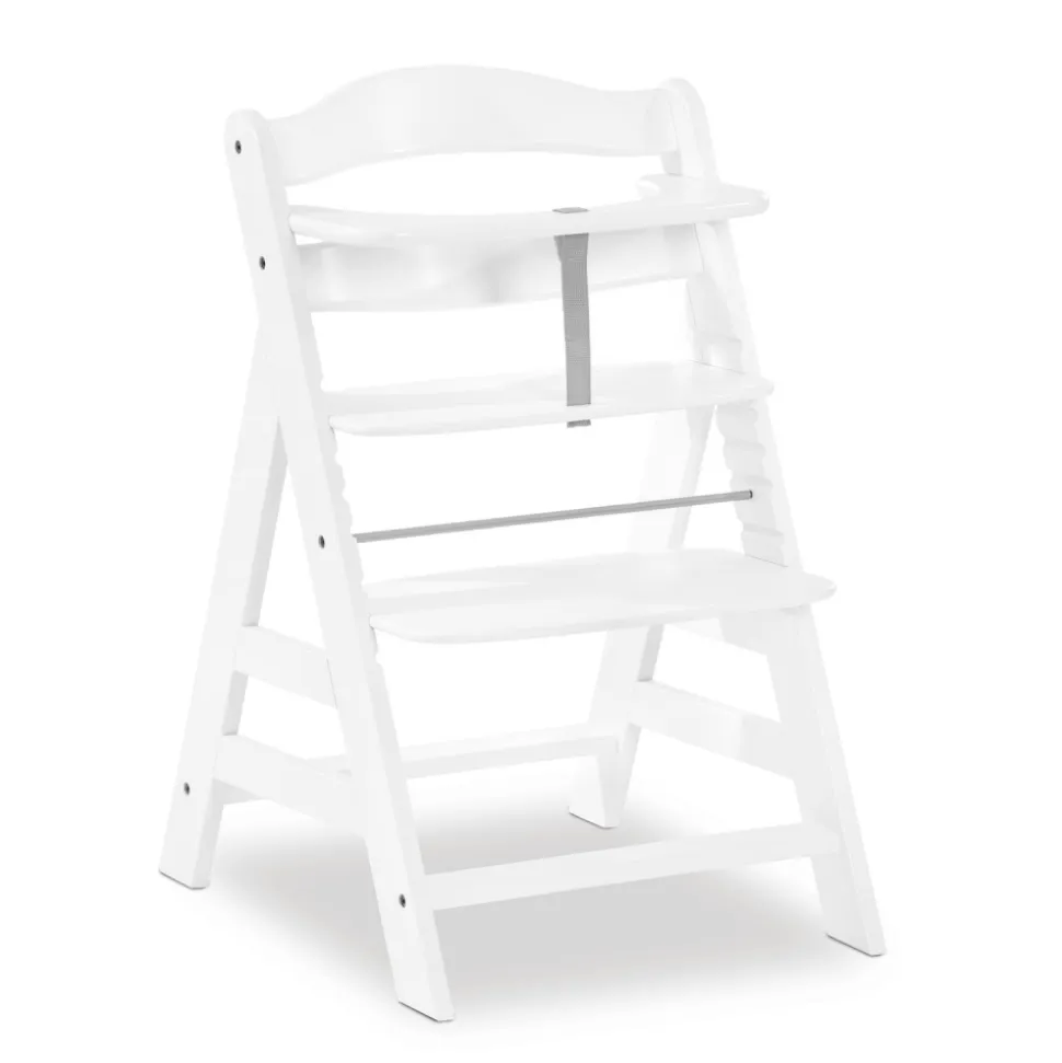 Chaise haute évolutive alpha+ white