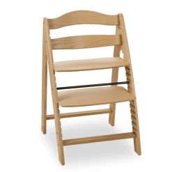 Chaise haute évolutive arketa bois naturel oak