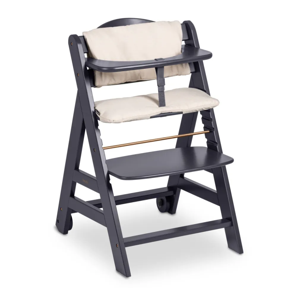 Chaise haute évolutive beta+ dark grey