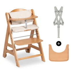 Chaise haute évolutive beta+ naturelle