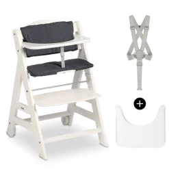 Chaise haute évolutive beta+ white