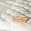 Chaise haute évolutive 2en1 born up blanc greyish matelassé