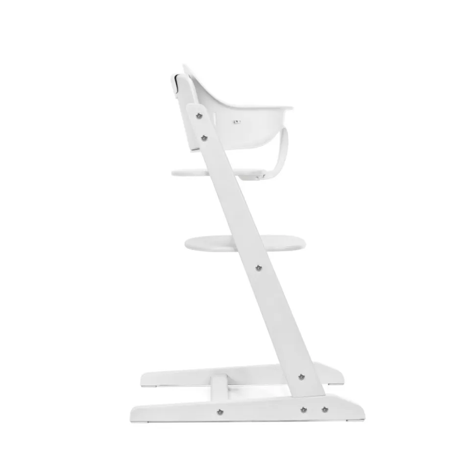 Chaise haute évolutive 3-en-1 iris all white
