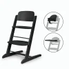 Chaise haute évolutive 3-en-1 iris stunning black