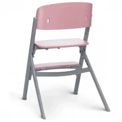 Chaise haute évolutive 4en1 livy aster pink + transat calmee