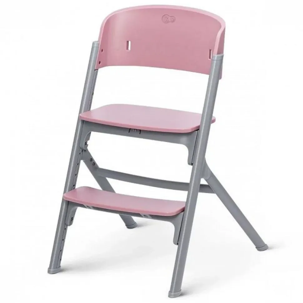 Chaise haute évolutive 4en1 livy aster pink + transat calmee