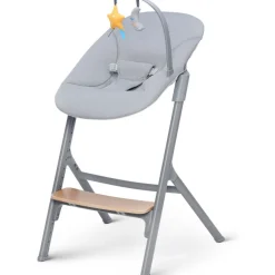 Chaise haute évolutive 4en1 livy oak + transat calmee