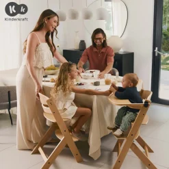 Chaise haute évolutive enock beige