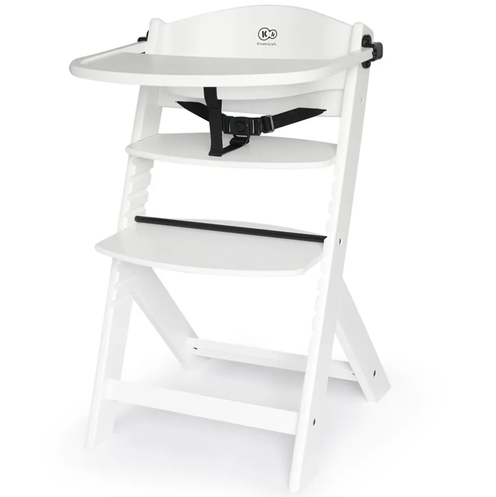 Chaise haute évolutive enock blanc