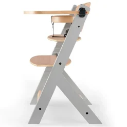 Chaise haute évolutive enock grey wood