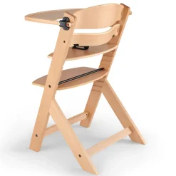 Chaise haute évolutive enock naturel + plateau