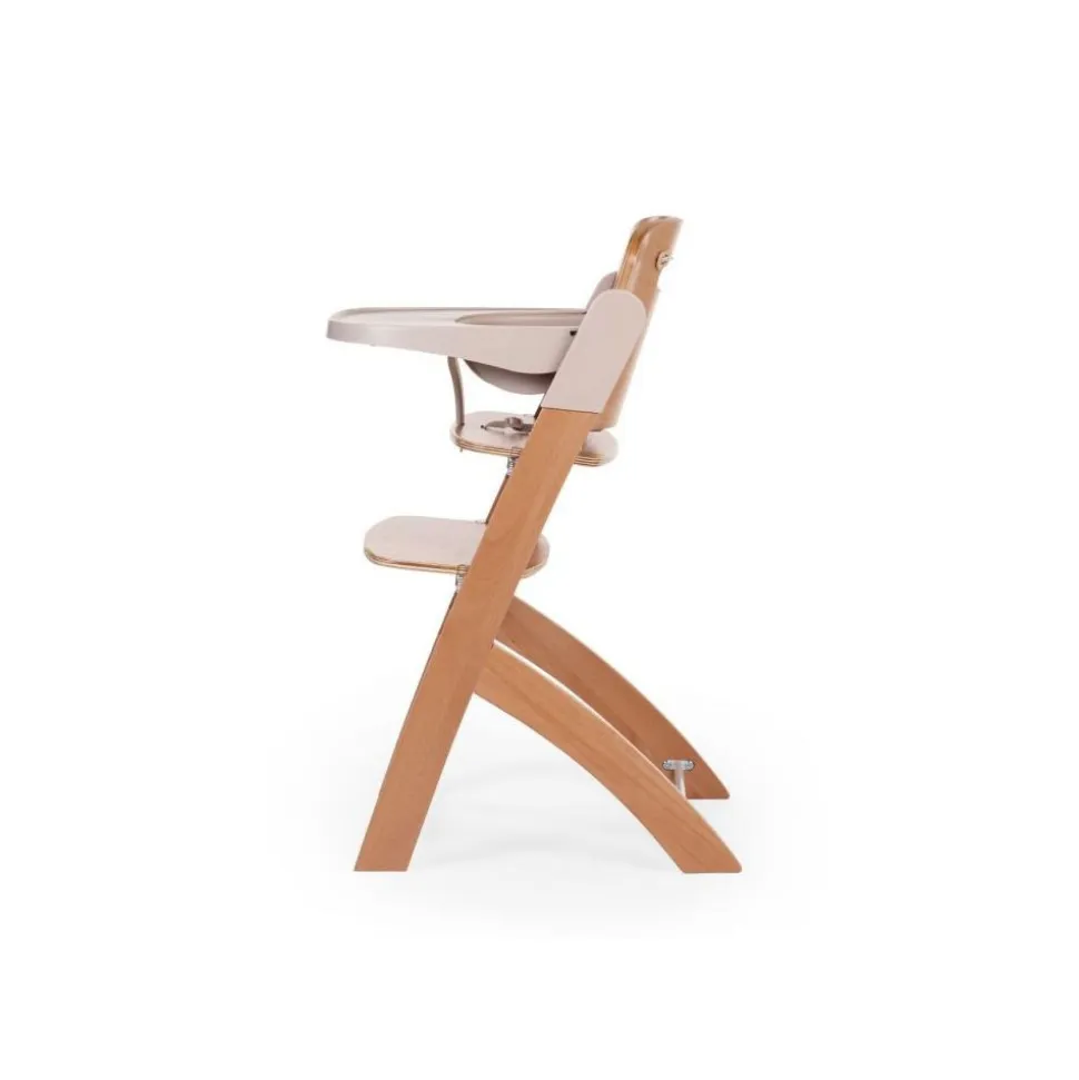 Chaise haute évolutive evosit naturel + tablette