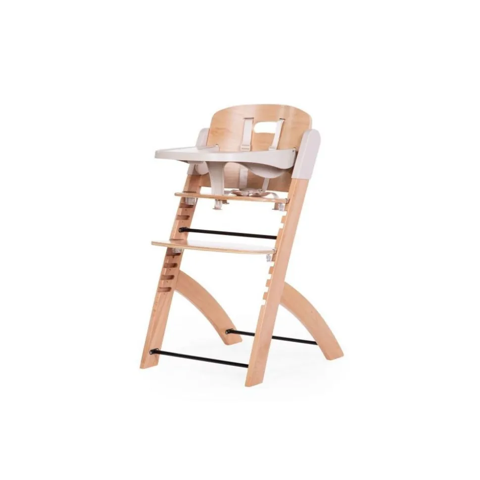 Chaise haute évolutive evosit naturel + tablette