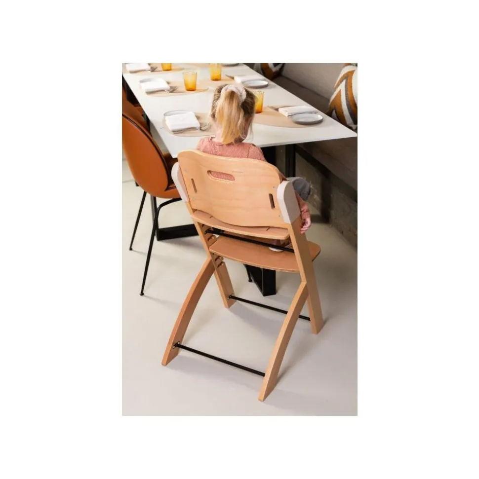 Chaise haute évolutive evosit naturel + tablette