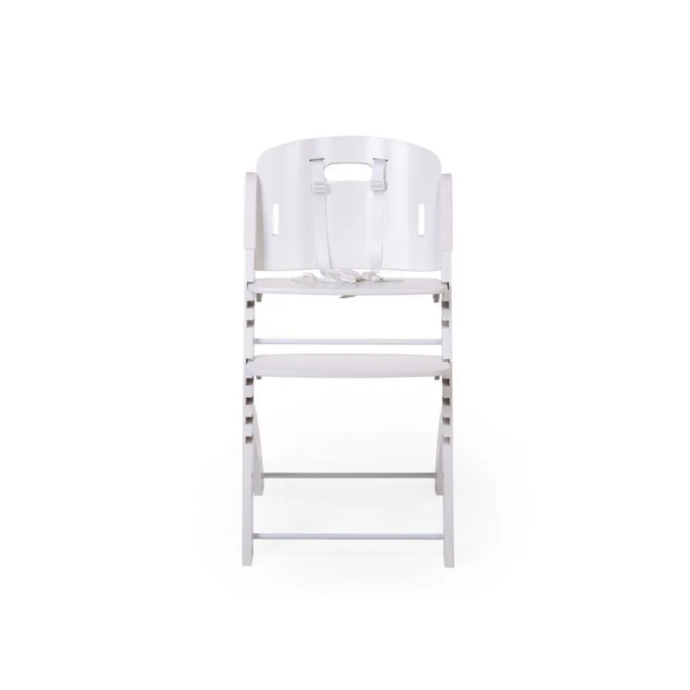 Chaise haute évolutive evosit blanche + tablette