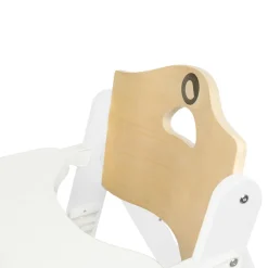Chaise haute évolutive floris white