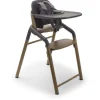 Chaise haute évolutive giraffe + baby set + tablette bois chaud et gris