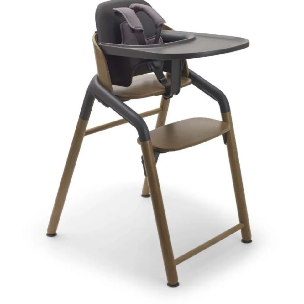 Chaise haute évolutive giraffe + baby set + tablette bois chaud et gris