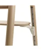 Chaise haute évolutive giraffe + baby set + tablette bois neutre et blanc
