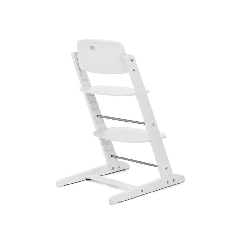 Chaise haute évolutive iris all white