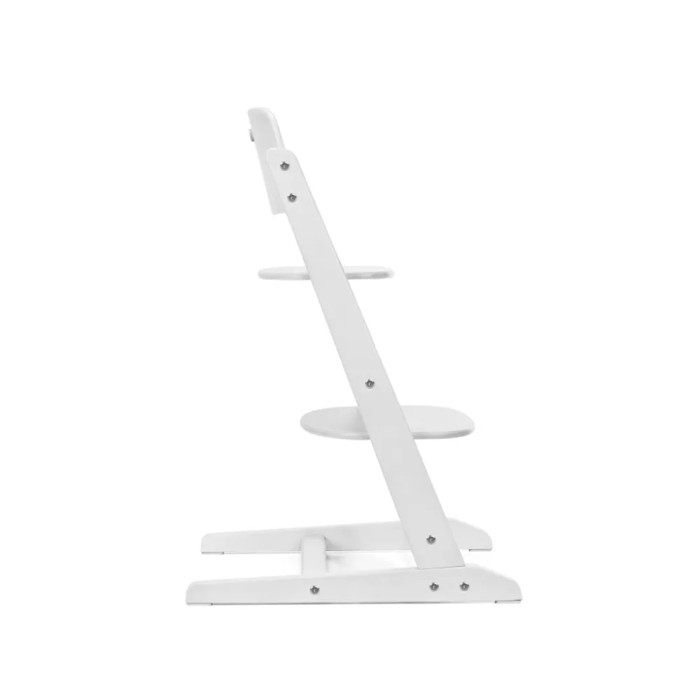 Chaise haute évolutive iris all white