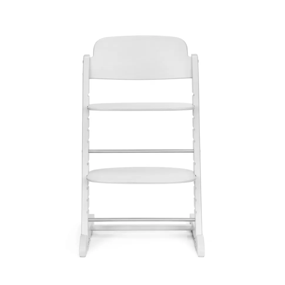 Chaise haute évolutive iris all white