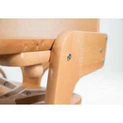 Chaise haute évolutive kid up bois massif naturel