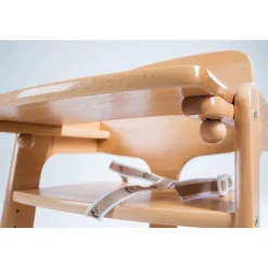 Chaise haute évolutive kid up bois massif naturel