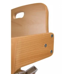 Chaise haute évolutive kid up bois massif naturel