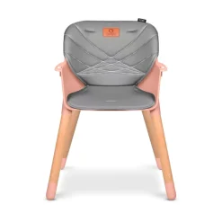 Chaise haute évolutive koen pink rose