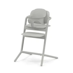 Chaise haute évolutive lemo 3en1 suede grey