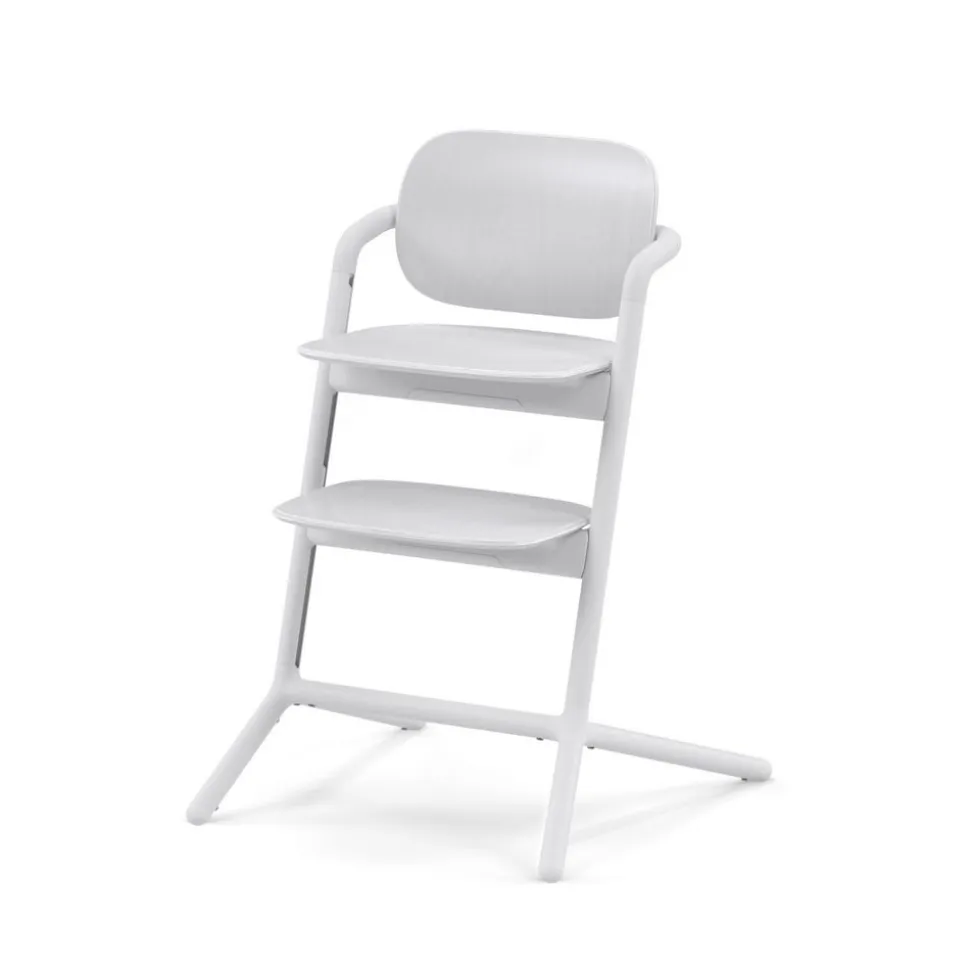 Chaise haute évolutive lemo 3en1 all white