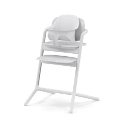 Chaise haute évolutive lemo 4en1 all white