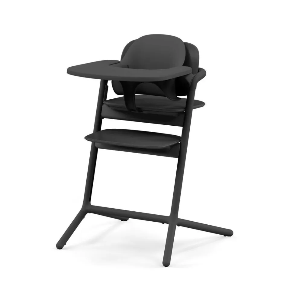 Chaise haute évolutive lemo 4en1 stunning black