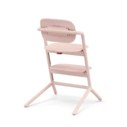 Chaise haute évolutive lemo 3en1 pearl pink