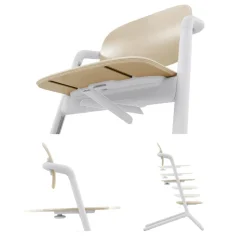 Chaise haute évolutive lemo 4en1 sand white